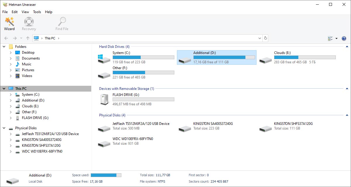 Choosing the Disk Choosing the Disk